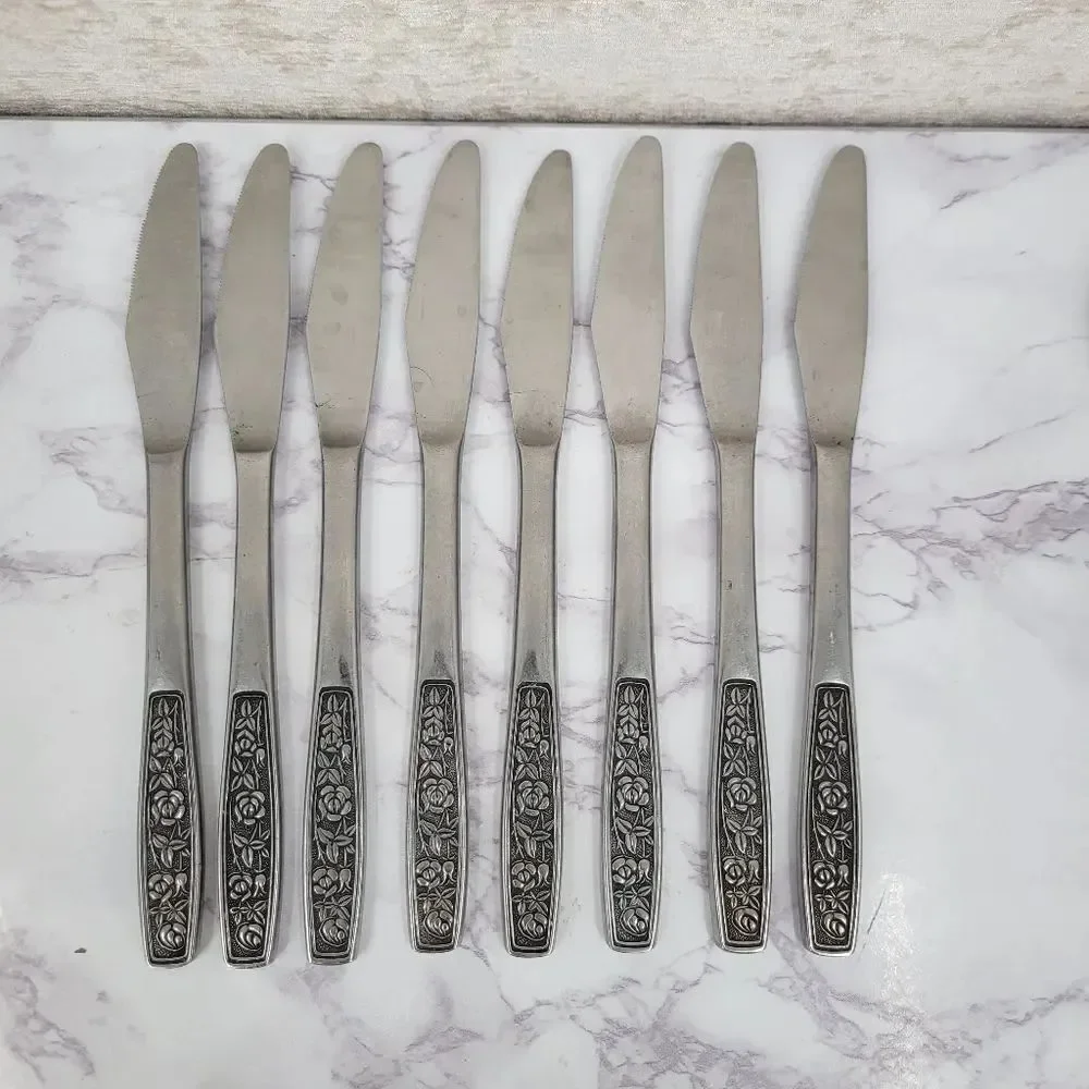 Interpur Japan Stainless Steel INR28 Flatware Silverware Cutlery Set Forks Spoon